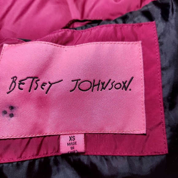 Betsey Johnson Down-Filled Parka Jacket - Picture 7 of 8